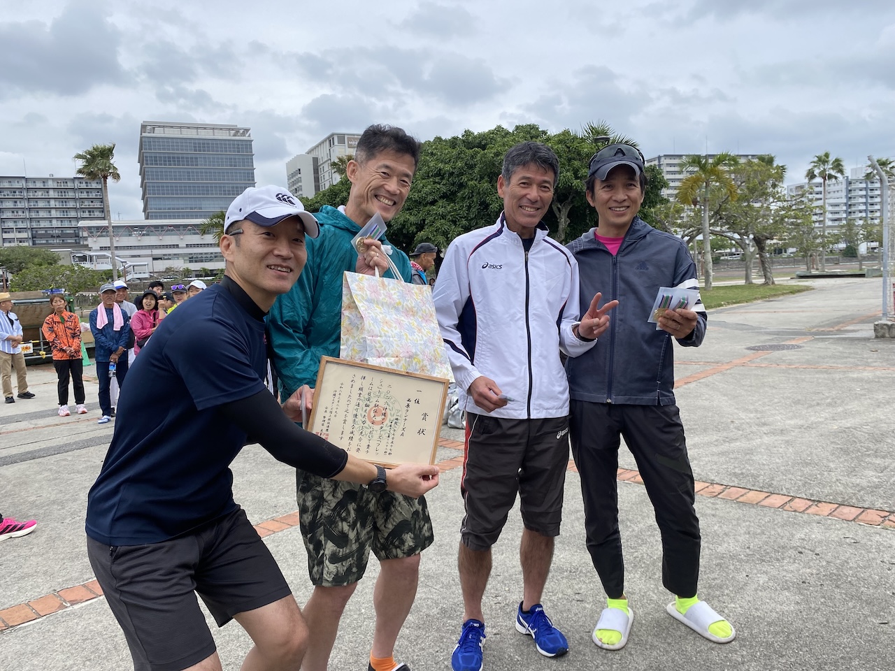 1位西原町ランナーズA 1位西原町ランナーズA